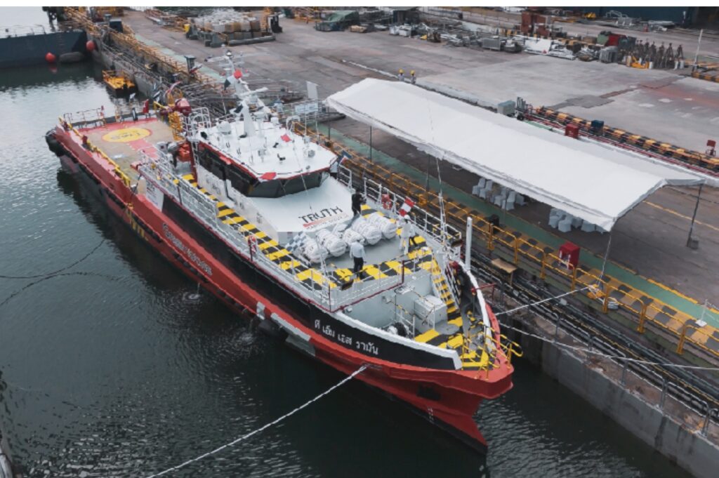 PRM รับมอบเรือ “Hybrid Crew Boat” ลำที่ 2 เสริมแกร่งธุรกิจปี 67