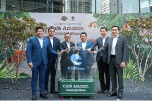 OR เปิด Café Amazon Concept Store แห่งแรกในกัมพูชา - YUTTHASART ONLINE