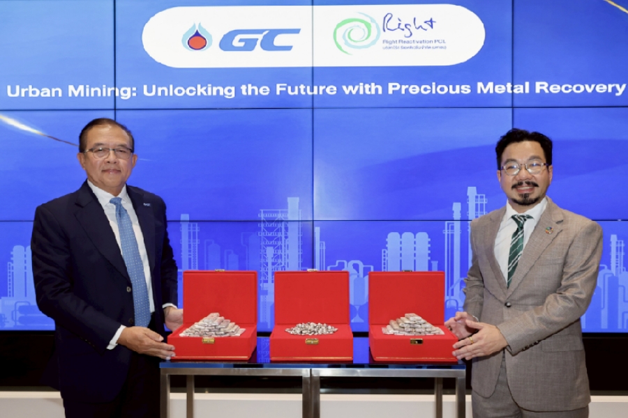 GC จับมือ RRP สกัดโลหะมีค่าจากตัวเร่งปฏิกิริยาใช้แล้ว สำเร็จครั้งแรกในไทย