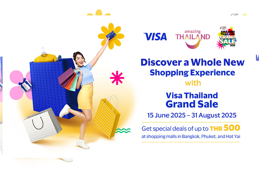 วีซ่า – ททท. รวมพลังเดินหน้ากระตุ้นการท่องเที่ยว ปล่อยแคมเปญ ‘วีซ่าไทยแลนด์แกรนด์เซลล์ 2568’