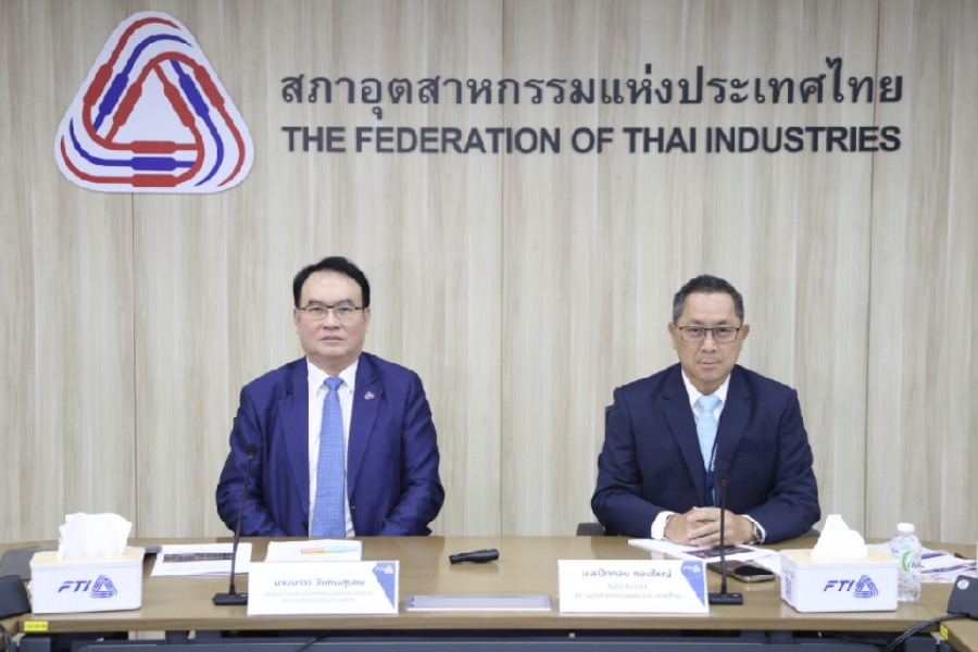 ดัชนีเชื่อมั่นอุตฯ ดิ่ง ปัญหาด่านเขมร–ภาษีสหรัฐฯ กดดัน ส.อ.ท. เสนอรัฐเร่งแก้เกมการค้า