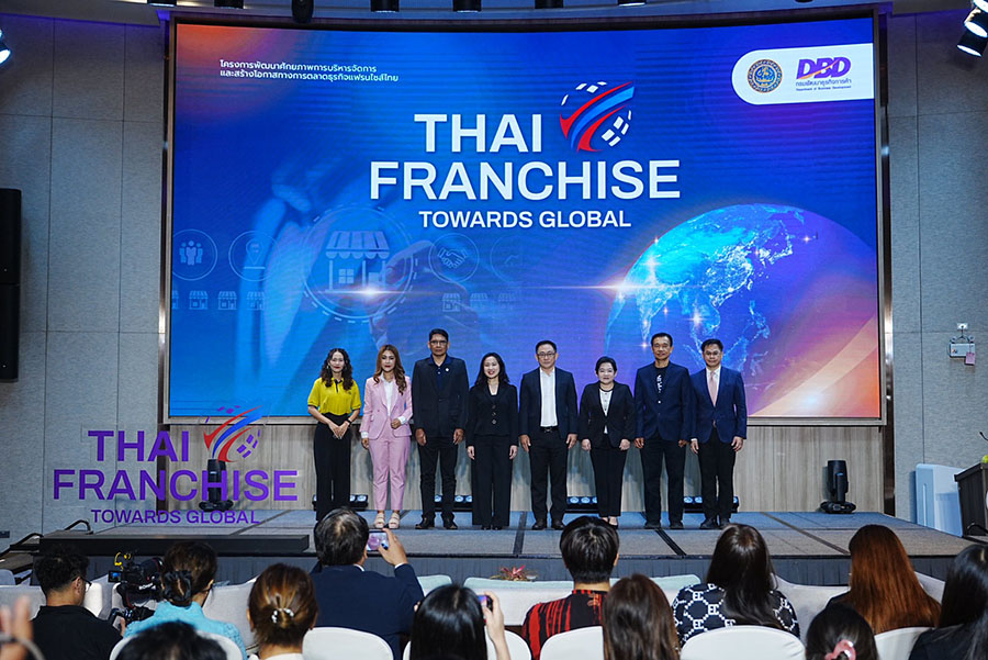 กรมพัฒนาธุรกิจฯ ดันแฟรนไชส์ไทยโกอินเตอร์ บุกมาเลเซีย ลุ้น 150 ล้าน