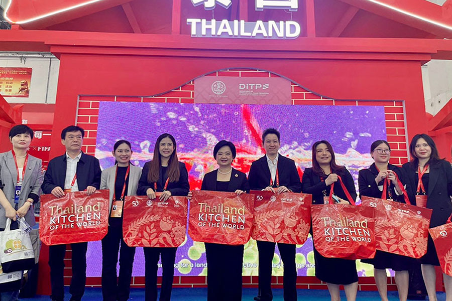 DITP นำทัพอาหารไทยบุกจีน ร่วมงาน Food Expo เมืองลั่วเหอ