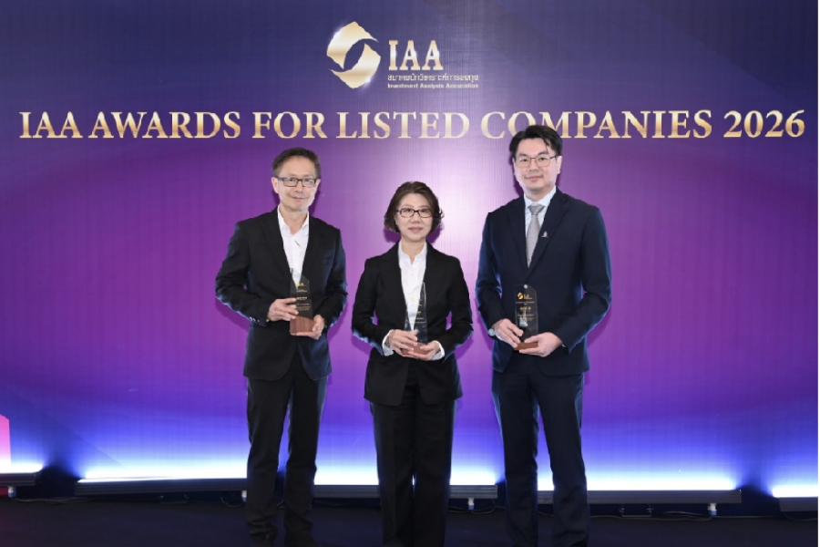 ปตท.สผ. คว้า 3 รางวัลเวที IAA Awards for Listed Companies 2026
